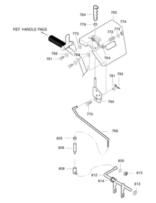 Control Panel Assembly Diagram and Parts List for 1695367-6291570X61 2007 Briggs and Stratton Snow Blower